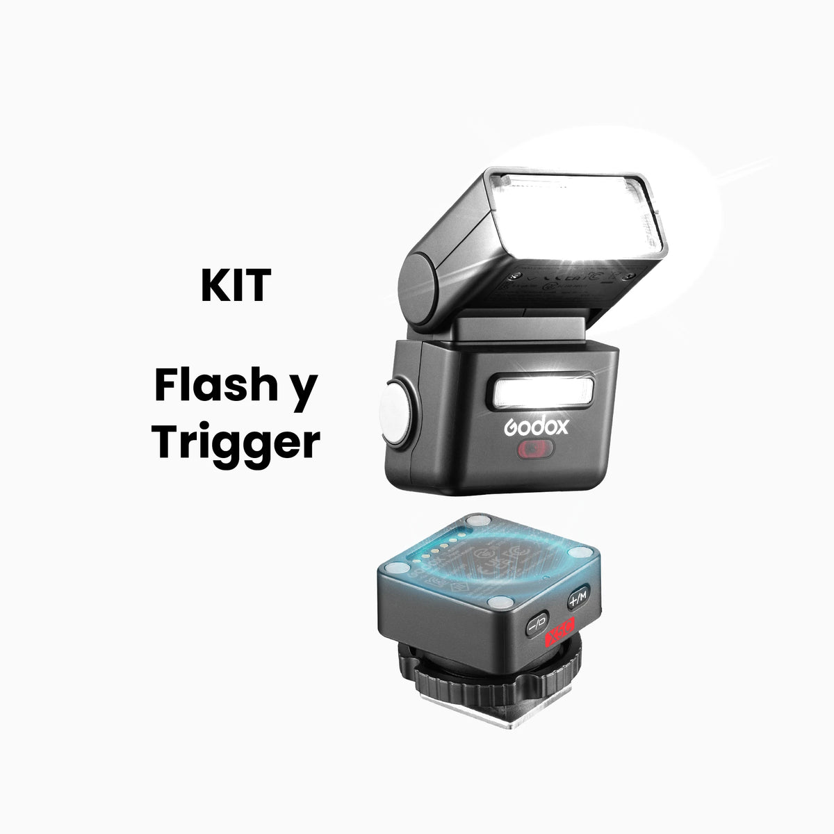Kit Mini Flash Godox iT32 TTL con Trigger X5N para Canon