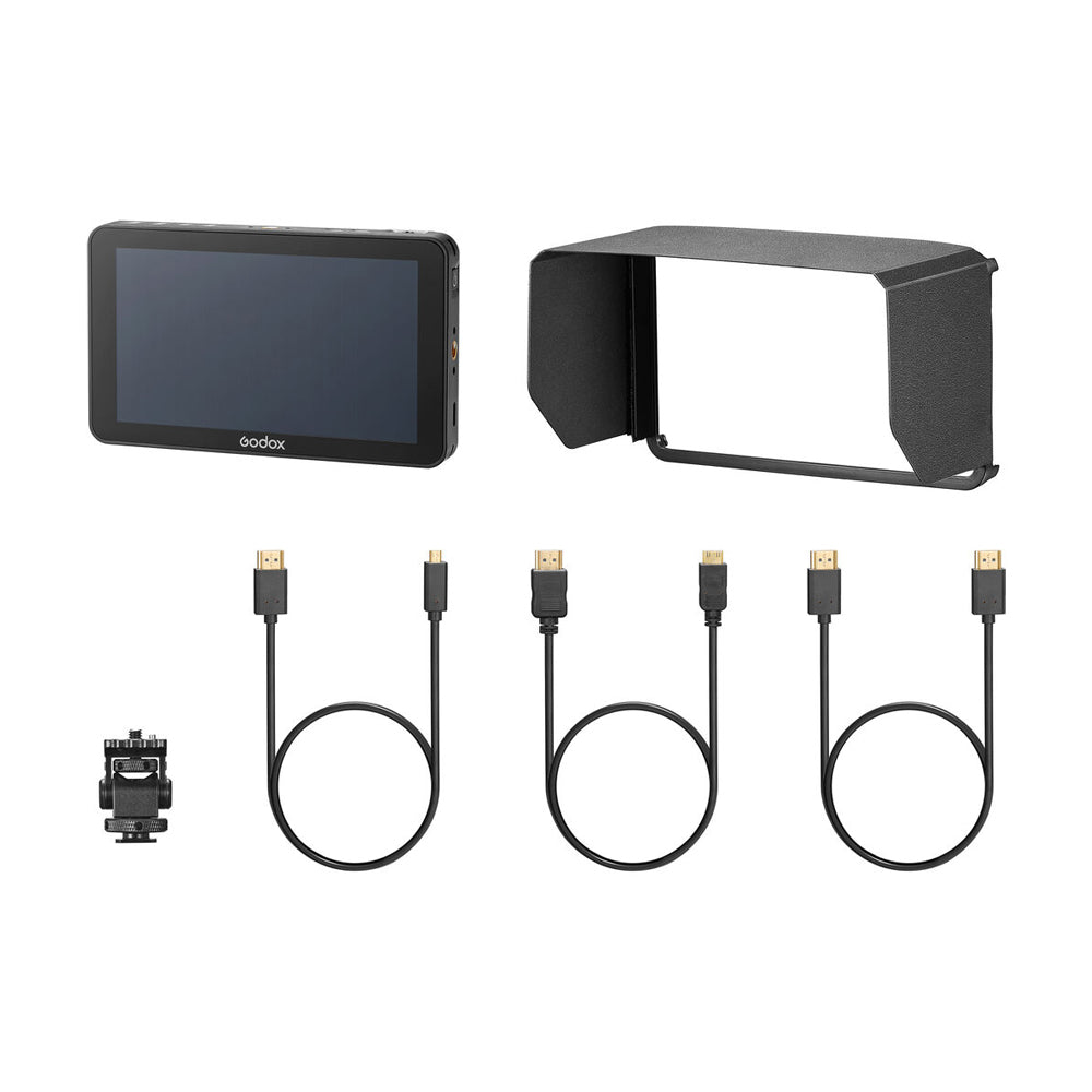 Monitor Godox GM6S de 5.5' 4K HDMI con Pantalla Táctil Ultra Brilloso