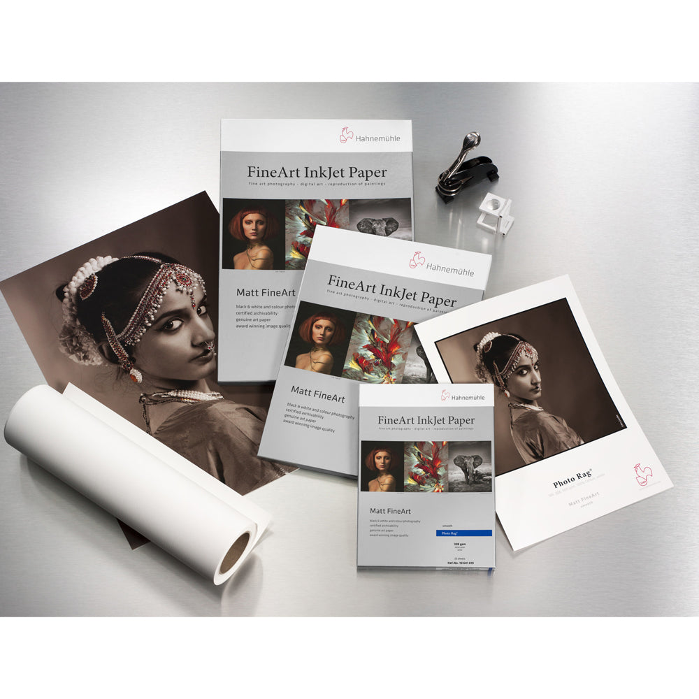 Papel Fotográfico Hahnemuhle FineArt Photo Rag A4, 25 Hojas
