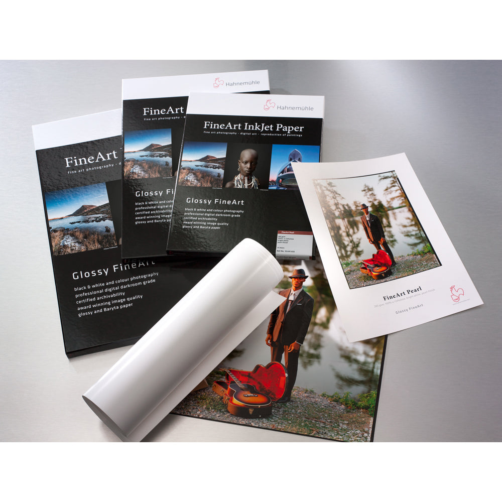 Papel Fotográfico Hahnemuhle FineArt Pearl A3+, 25 Hojas