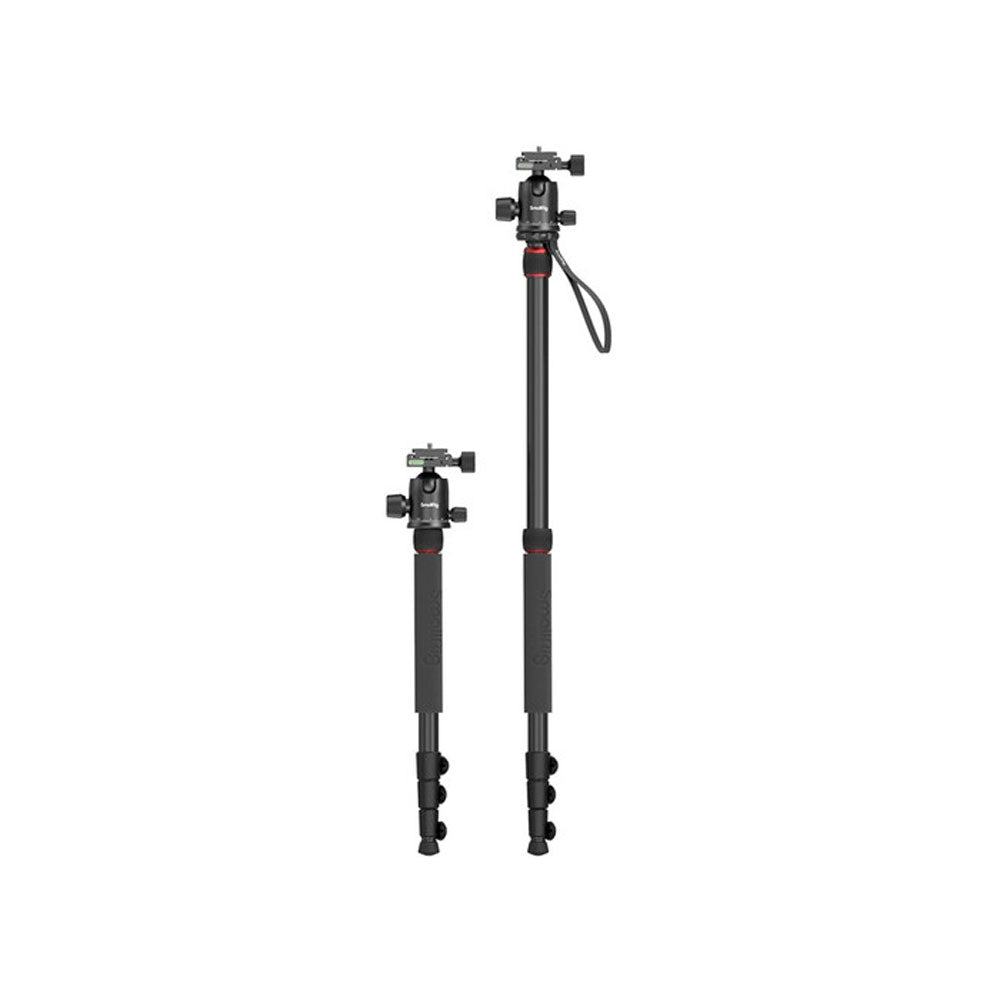 Trípode de viaje SmallRig CT-10 de Aluminio con Cabezal de Bola y Monopod desmontable