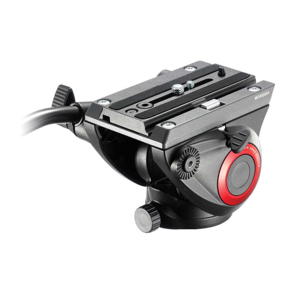 Trípode de Video de Aluminio Manfrotto MVH500AH,755XBK