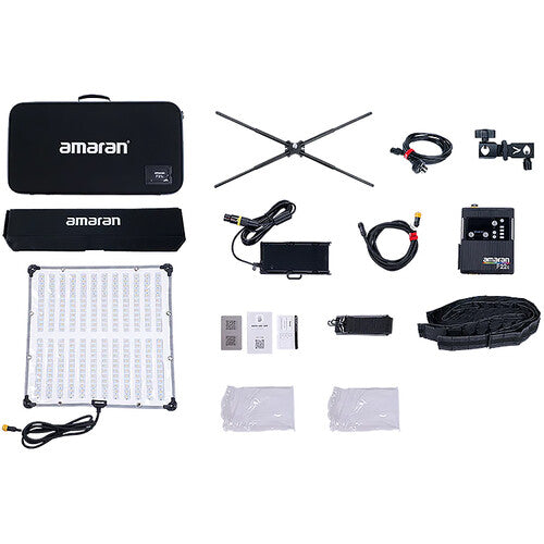 Panel Flexible de Luz Led Aputure Amaran F22C 2x2' RGB de Montura-V