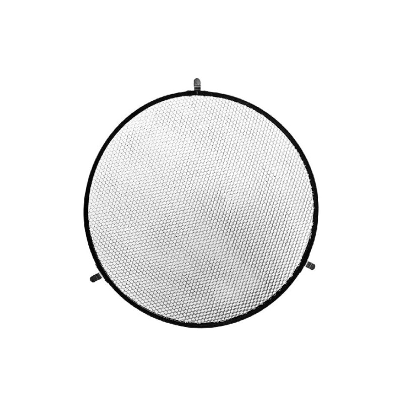 Beauty Dish con Grilla e Interior Plateado Godox con Montura Tipo AD-S