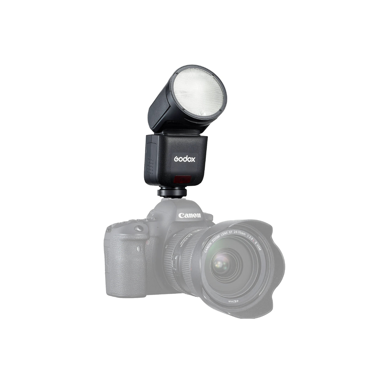 Mini Flash de Cámara Godox V1 mid TTL para Nikon