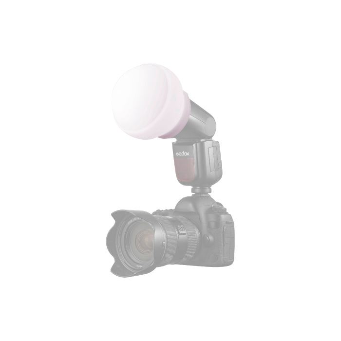 Difusor Godox AK-R22 Domo Colapsible para Flash de Cabezal Redondo