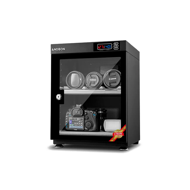 Andbon DS-35S Gabinete Deshumedecedor de 35L (Negro)