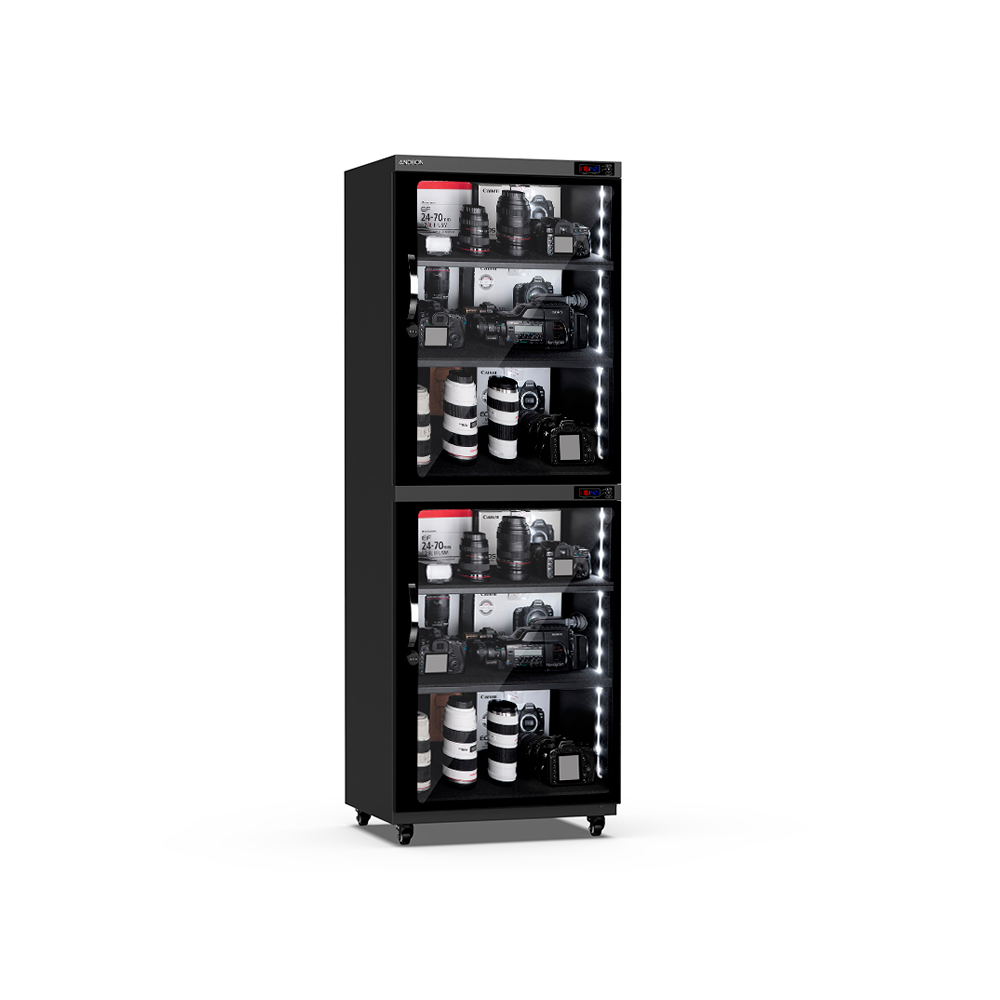 Andbon DS-460S Gabinete Deshumedecedor de 460L (Negro)