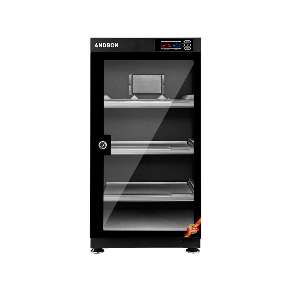 Andbon DS-55S Gabinete Deshumedecedor de 55L (Negro)