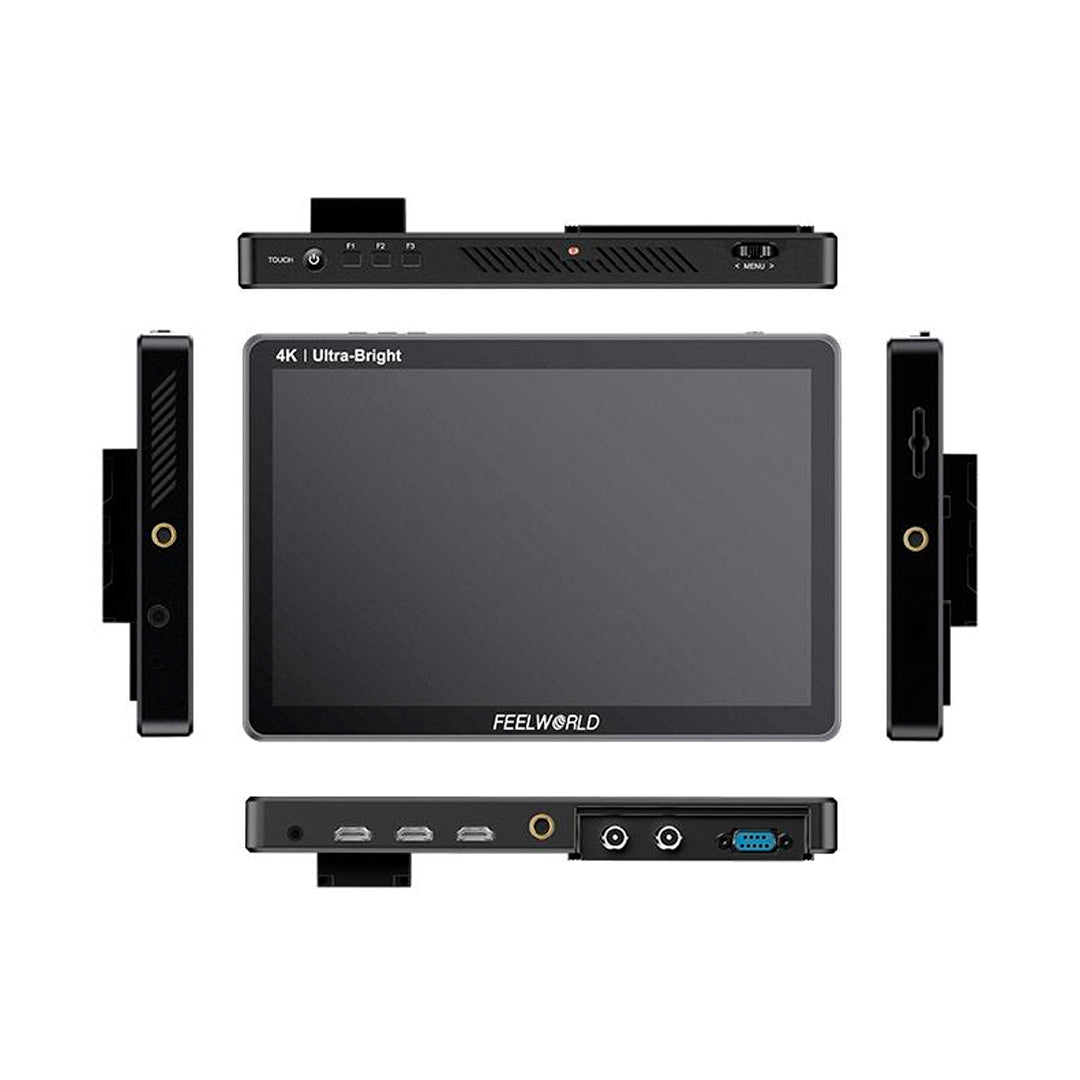 Monitor FeelWorld LUT11S Ultra Brillante de 10.1" 3G-SDI 4K HDMI