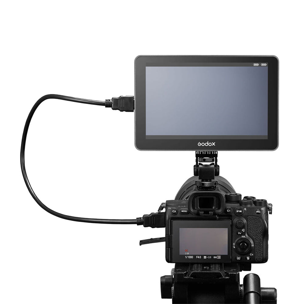 Monitor Godox GM7S de 7' 4K HDMI con Pantalla Táctil Ultra Brilloso