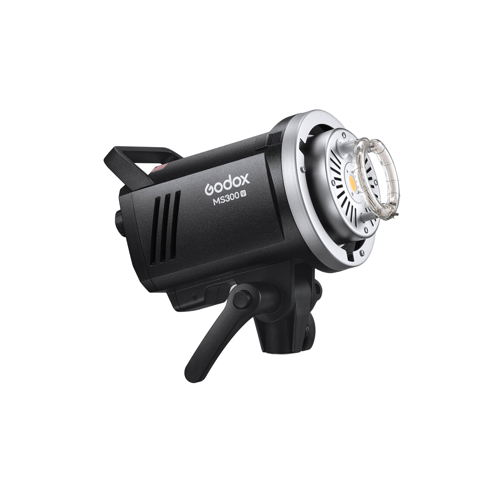 Flash de Estudio Godox MS300-V con Luz LED de Modelado