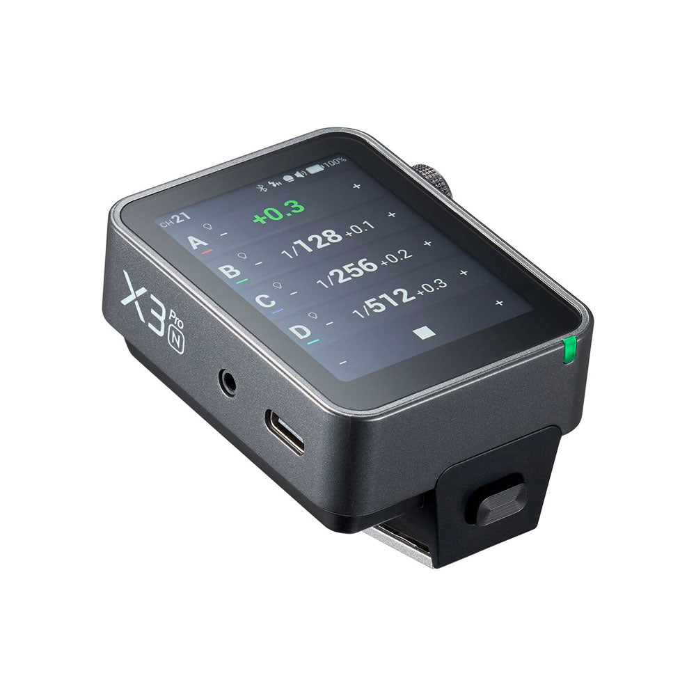 Radio Inalámbrico Godox X3PRO con Pantalla Táctil y TTL para Cámaras Nikon