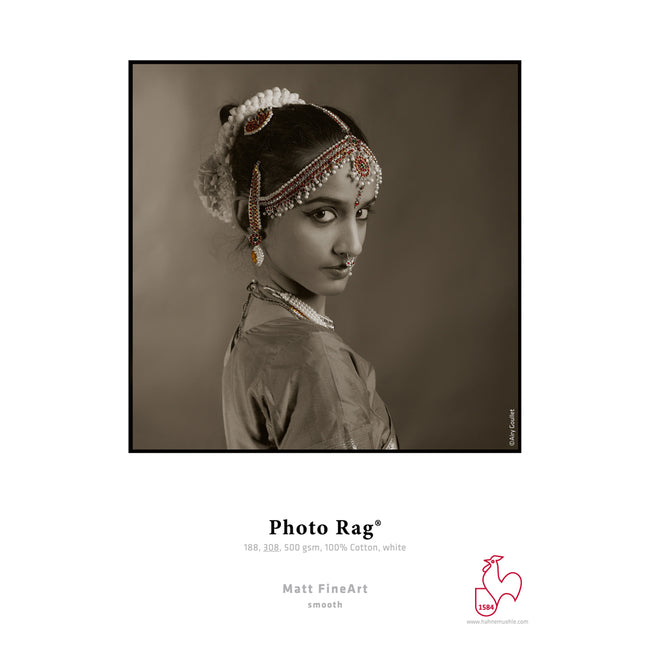 Papel Fotográfico Hahnemuhle FineArt Photo Rag A3+, 50 Hojas