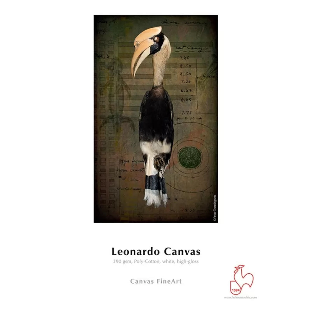 Papel Fotográfico Hahnemuhle FineArt Leonardo Canvas A3+, 20 Hojas