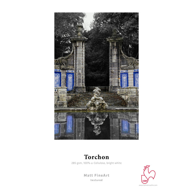 Papel Fotográfico Hahnemuhle FineArt Torchon A3+, 25 Hojas