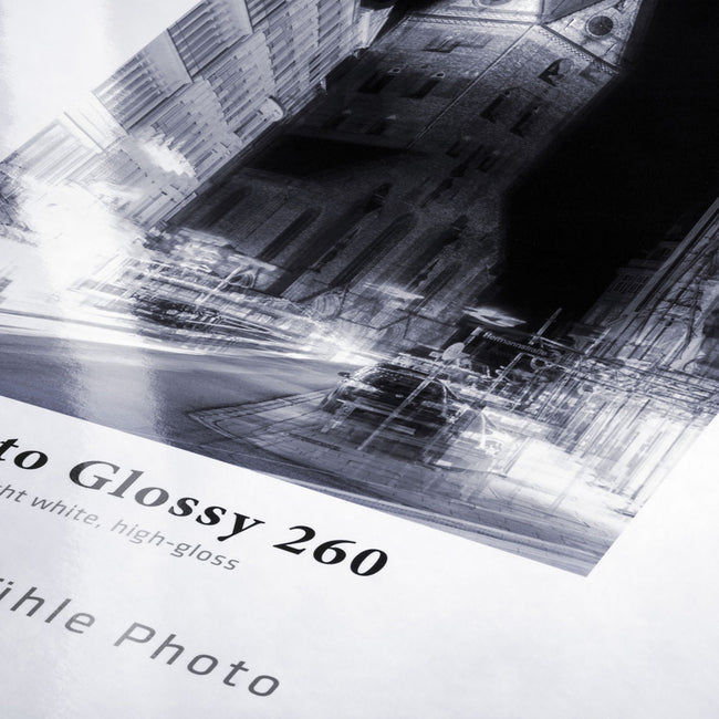 Papel Fotográfico Hahnemuhle RC Glossy A3+, 25 Hojas