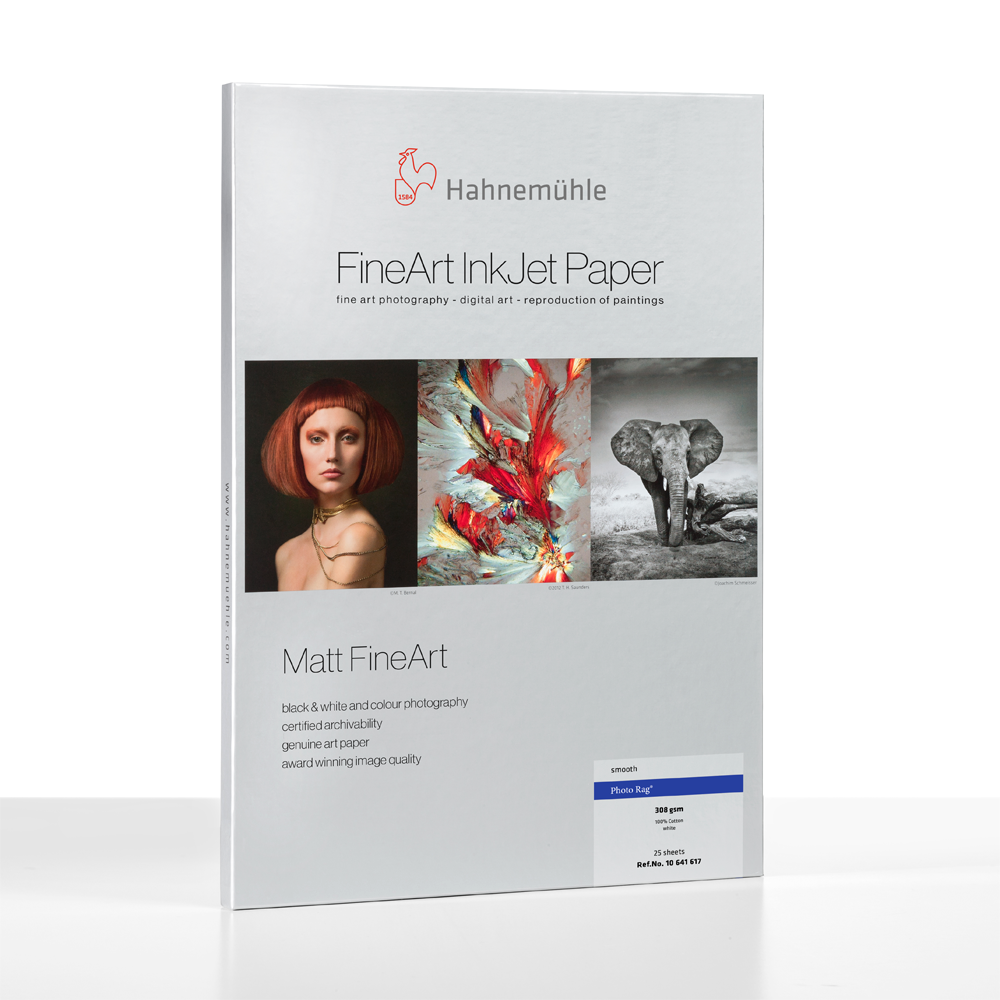 Papel Fotográfico Hahnemuhle FineArt Photo Rag A2, 25 Hojas