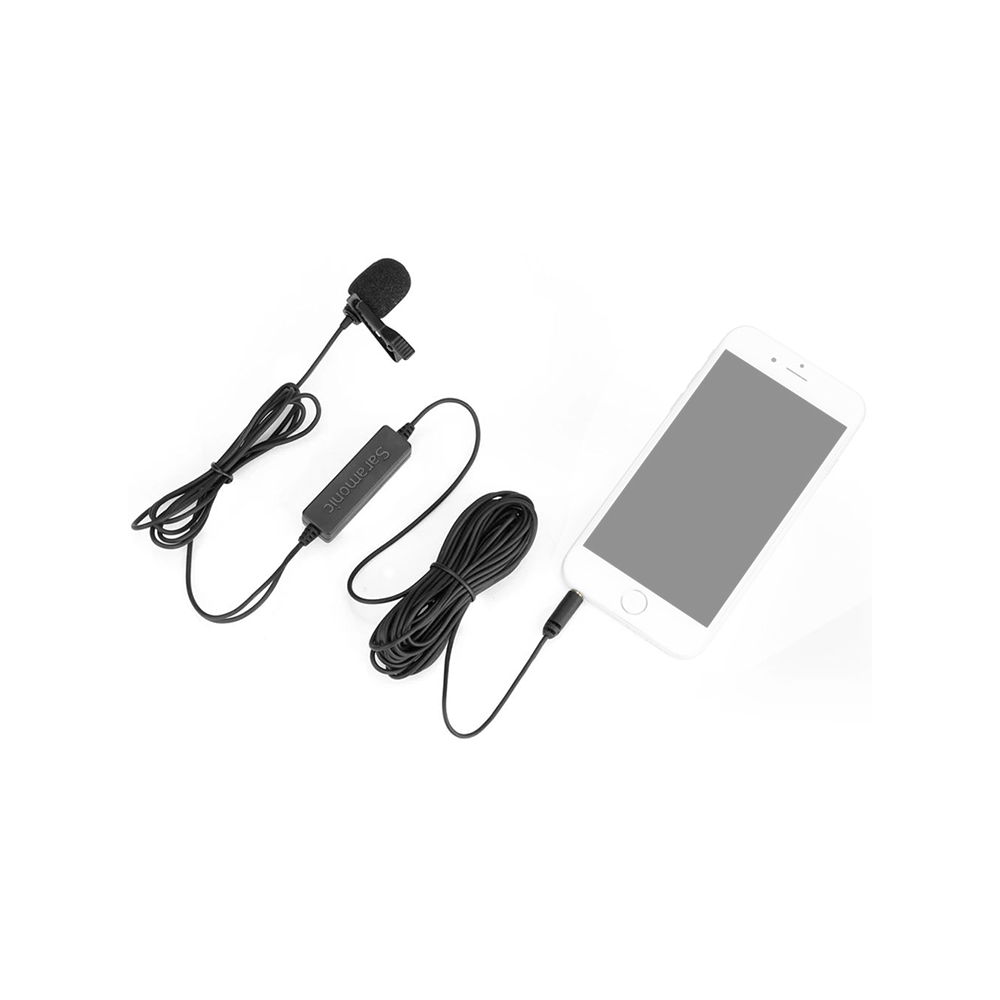 Micrófono Estereo Lavalier Saramonic LavMicro-S