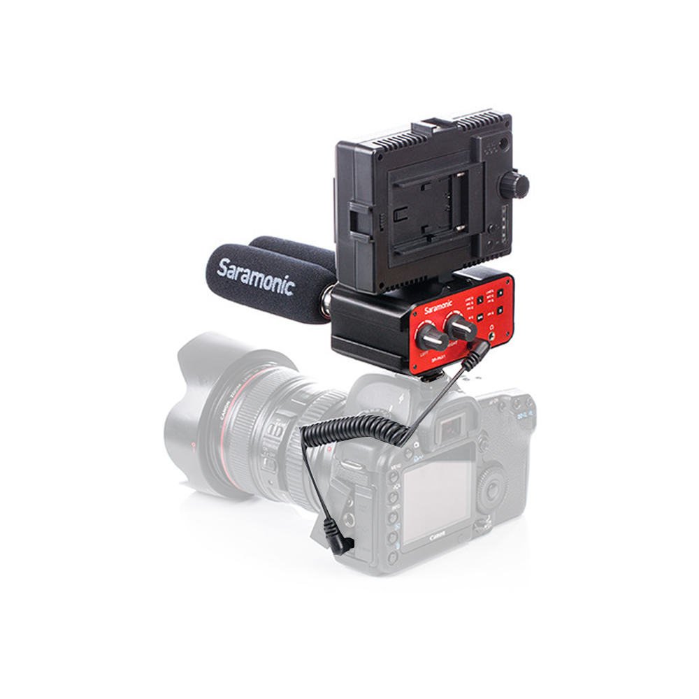 Mezclador de Audio Saramonix SR-PAX1 de 2 Canales