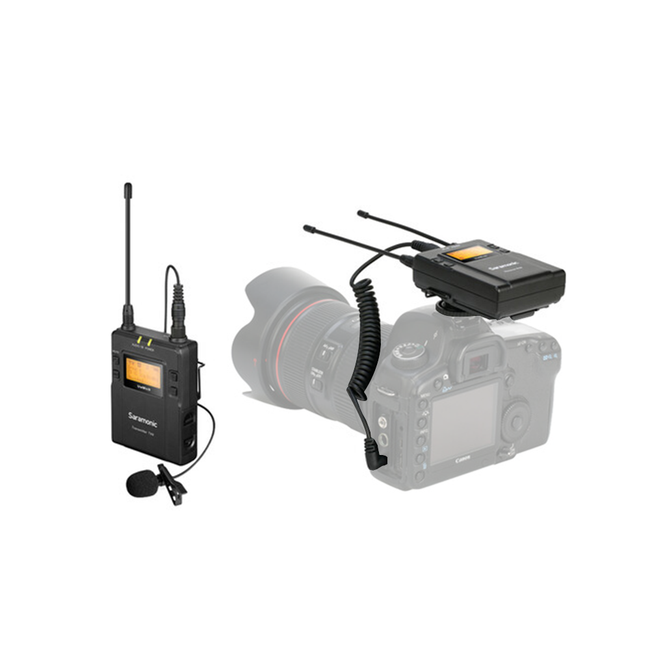 Kit de Sistema de Micrófono Inalámbrico UHF Saramonic UwMic9 RX9+TX9