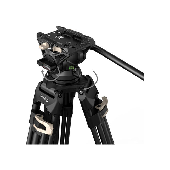 Trípode SmallRig AD-01 con Cabezal Fluido de alta resistencia