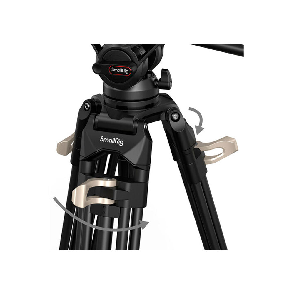 Trípode SmallRig AD-01 con Cabezal Fluido de alta resistencia