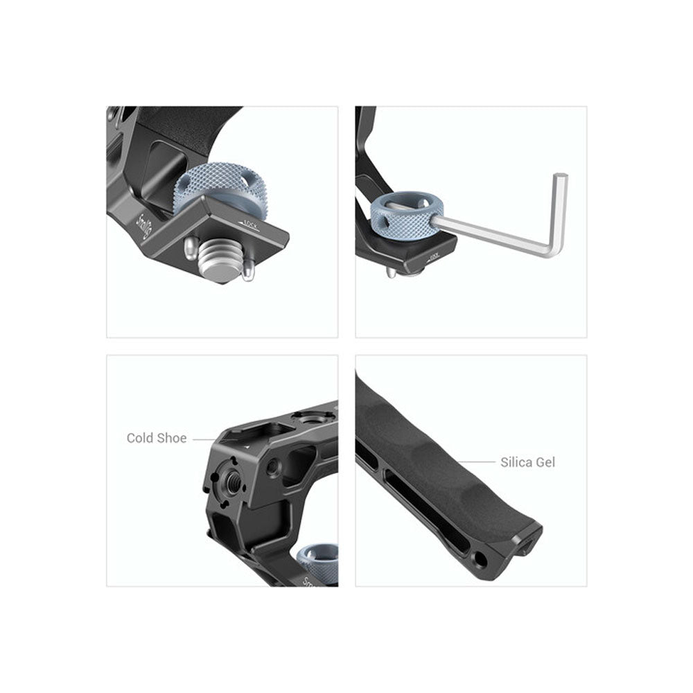 Empuñadura SmallRig de Montaje superior Antitorsión estilo ARRI (Lite)