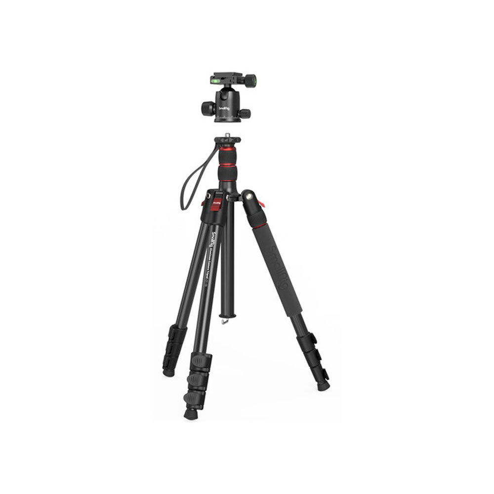 Trípode de viaje SmallRig CT-10 de Aluminio con Cabezal de Bola y Monopod desmontable