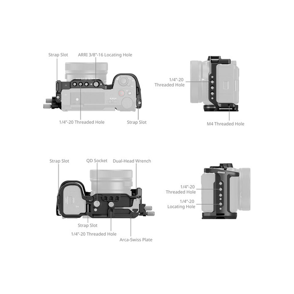 Kit de jaula SmallRig 4867 para Cámara Sony ZV-E10 II