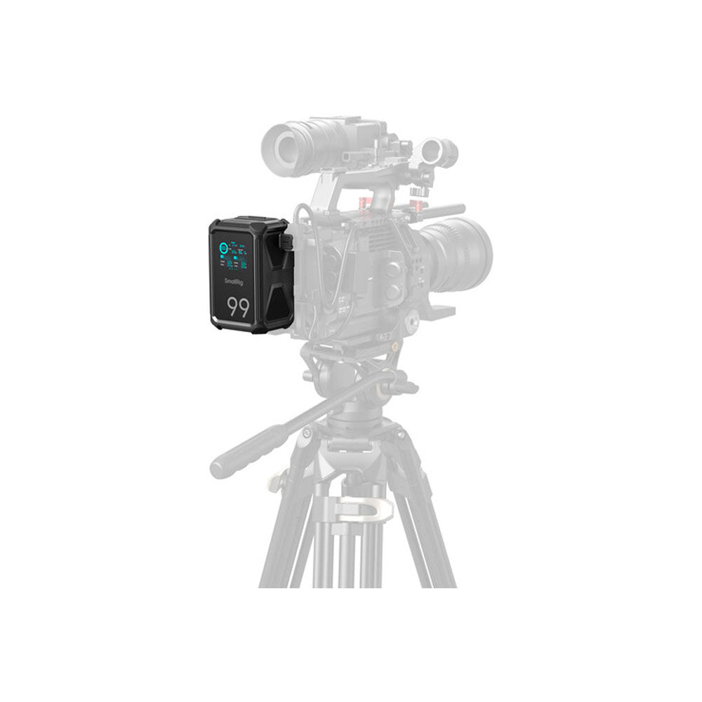 Batería V-Mount SmallRig X99 de alta resistencia para equipos audiovisuales (99 Wh)