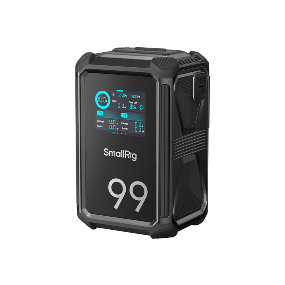 Batería V-Mount SmallRig X99 de alta resistencia para equipos audiovisuales (99 Wh)