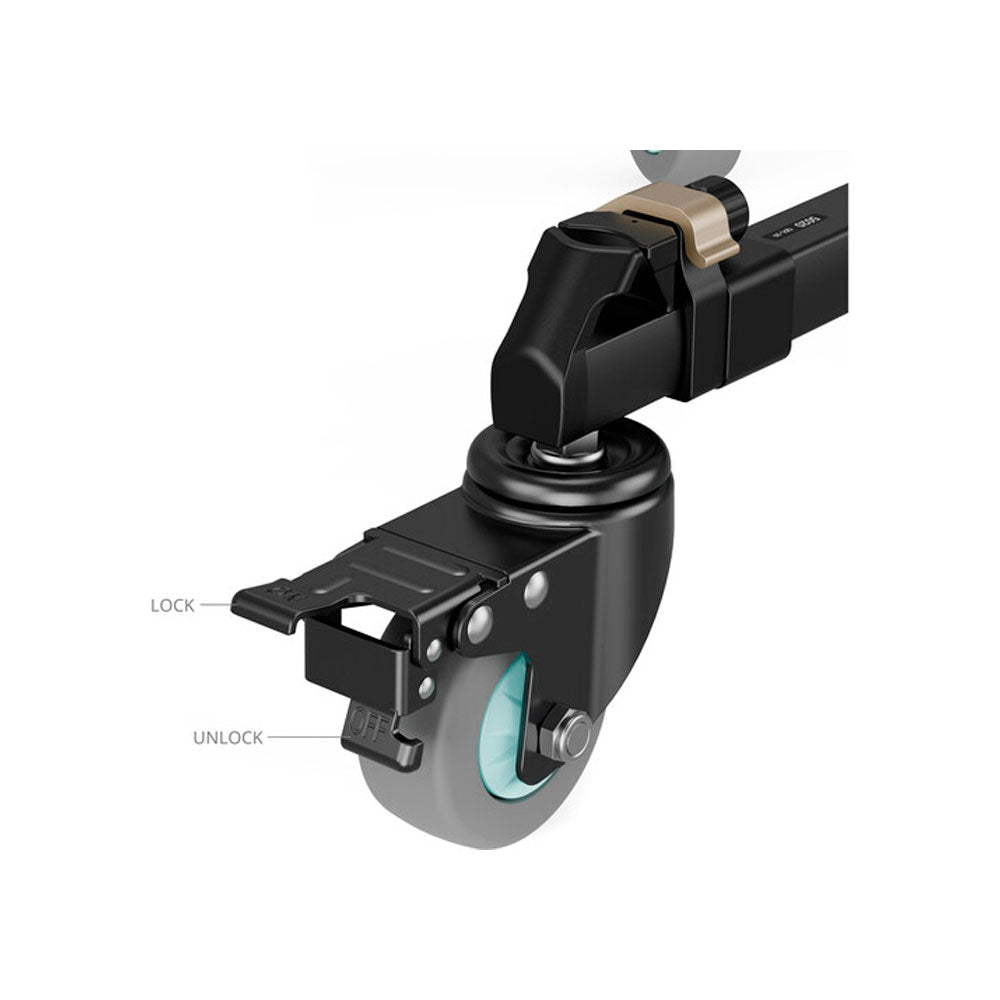 Dolly SmallRig 5020B con bloqueo rápido para trípodes video o fotografía