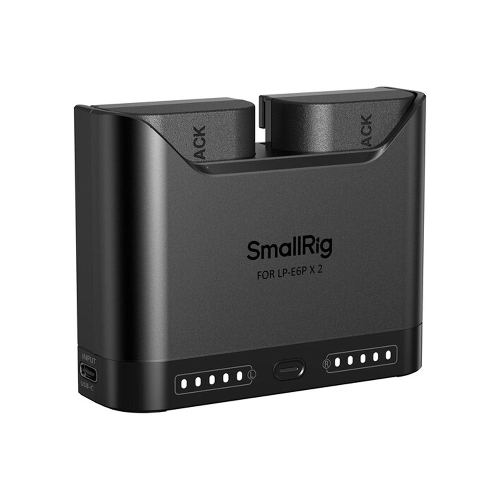 Kit cargador dual de baterías Smallrig modelo LP-E6P (Canon)