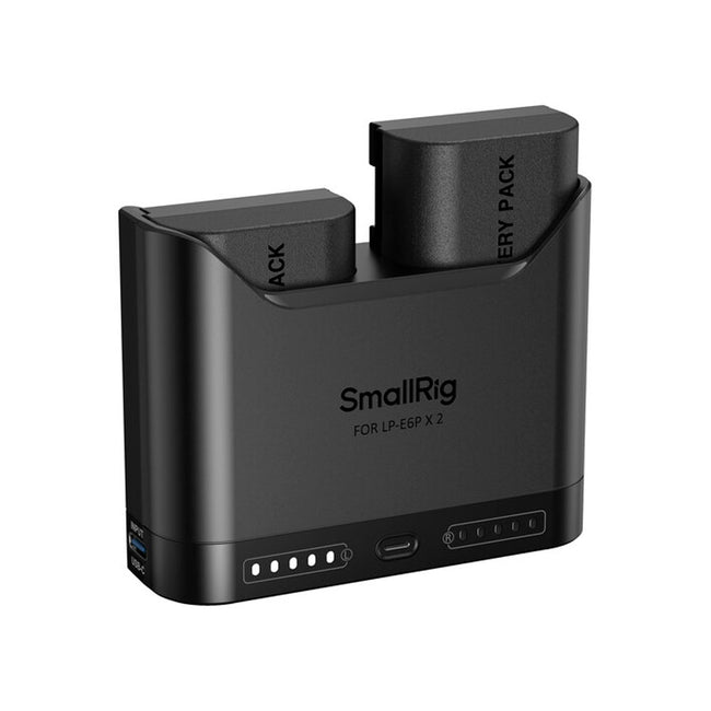 Kit cargador dual de baterías Smallrig modelo LP-E6P (Canon)