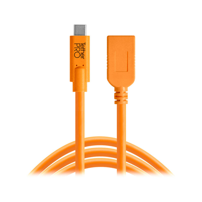 Cable Extensión TetherTools USB-C a USB-A de 4.57 metros