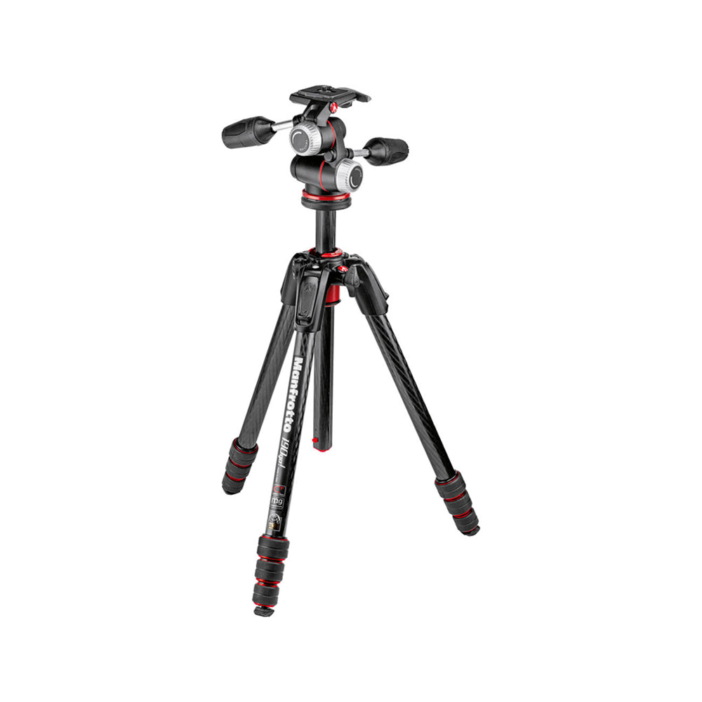 Trípode de Fotografía de Carbono Manfrotto MK190GOC4-3WX