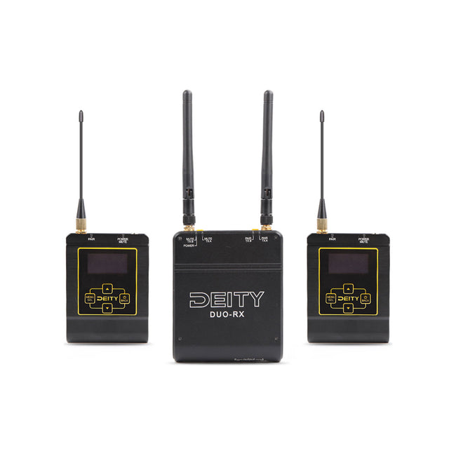 Micrófonos Inalambricos Deity Connect de 2,4 GHz para 2 personas