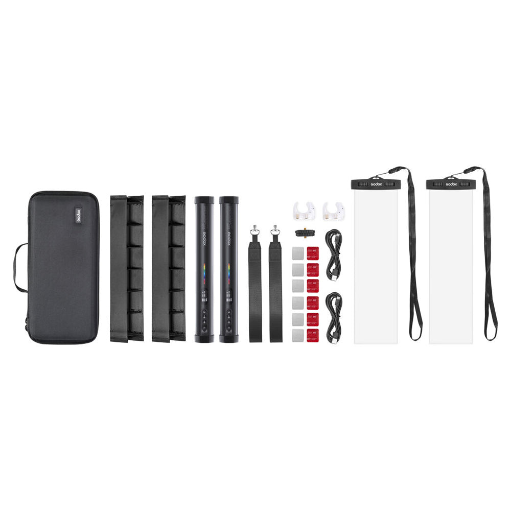 Kit de 2 Tubos Led Godox TL30 RGB