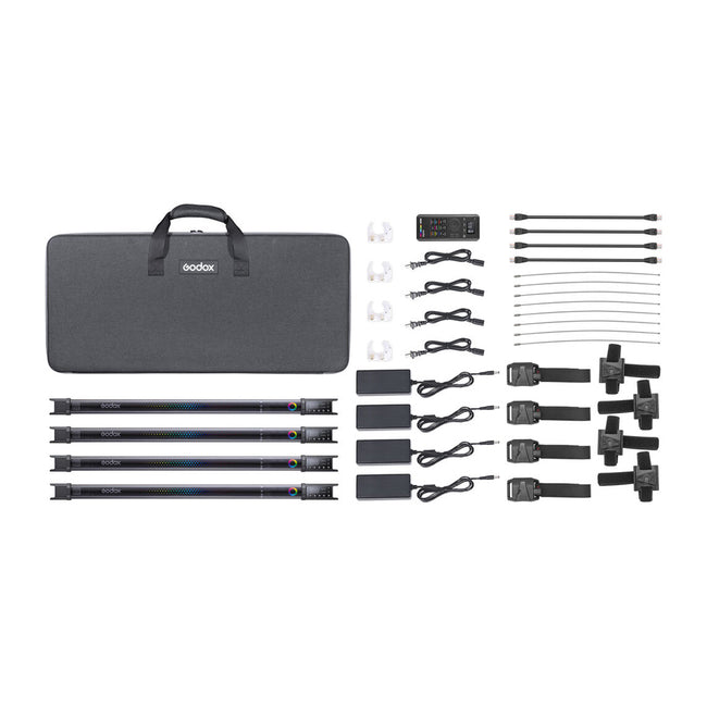 Kit de 4 Tubos Led Godox TL60 RGB