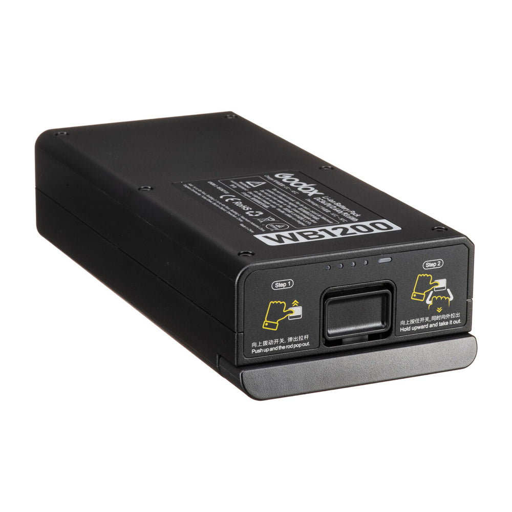 Batería Godox WB1200 para Flash Godox AD1200PRO con Sistema de Alimentación