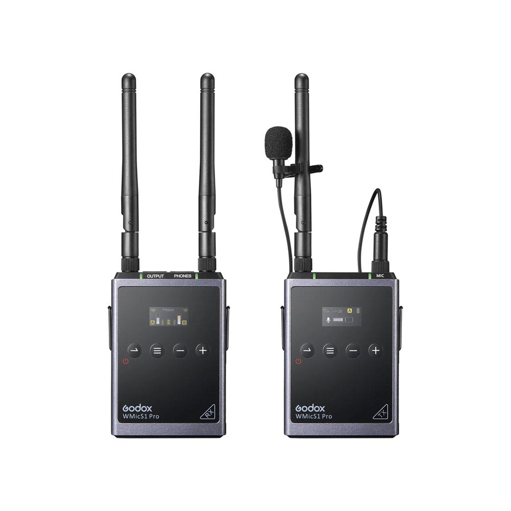 Kit de Micrófono Pechero Godox WMICS1 Pro para Cámaras