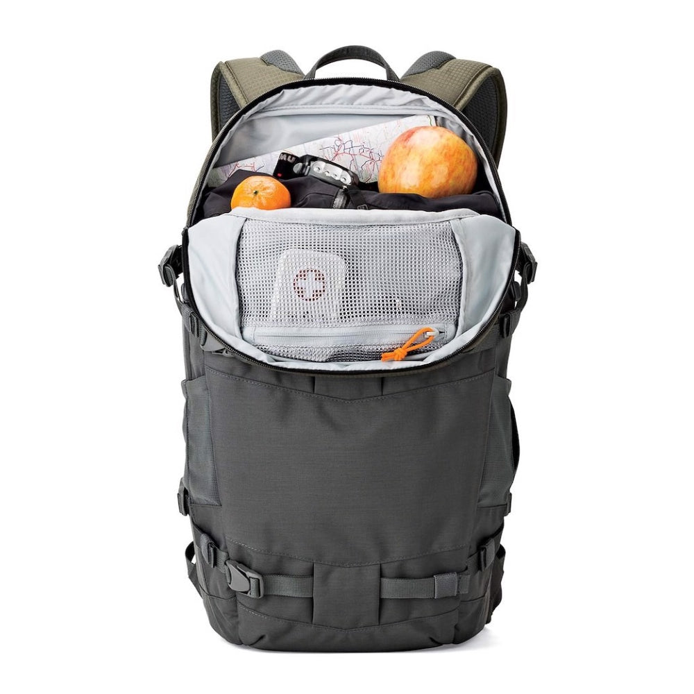 Mochila Lowepro Flipside Trek 450 AW (Gris/Verde oscuro)