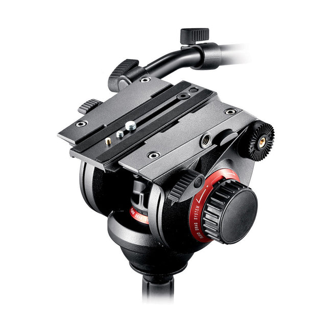 Cabezal de Video Fluido Manfrotto 504HD con Bas de Bola de 75 mm
