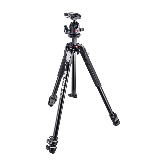 Trípode de Fotografía de Aluminio Manfrotto MK190X3-BH