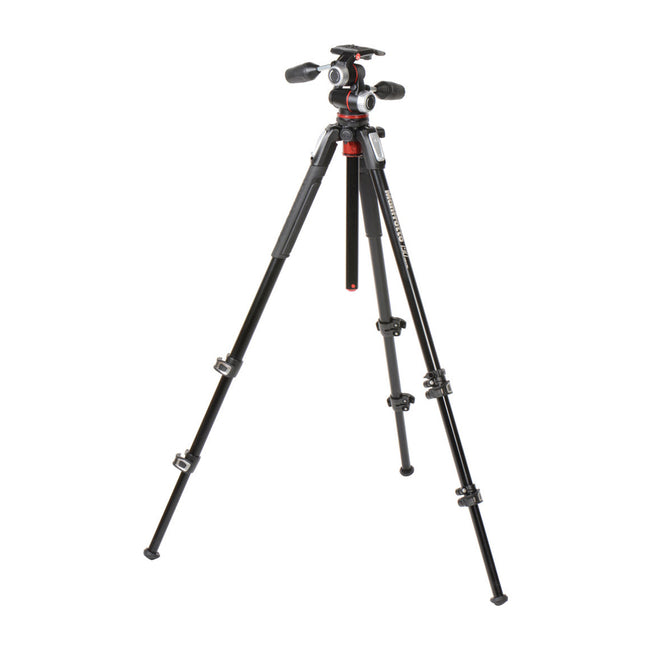 Trípode de Fotografía de Aluminio Manfrotto MK190XPRO3-3W