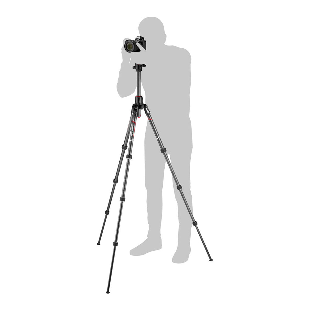 Trípode de Fotografía de Carbono Manfrotto MKBFRC4GTXP-BH