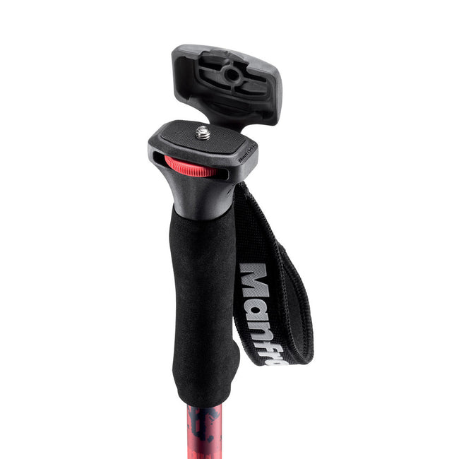 Pack de 2 Bastones de Aluminio Manfrotto MMOFFROADR (Rojo)