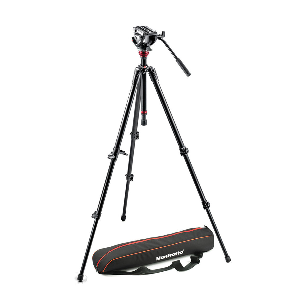 Trípode de Video de Aluminio Manfrotto MVH500AH,755XBK
