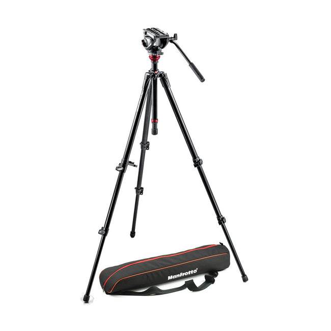 Trípode de Video de Aluminio Manfrotto MVH500AH,755XBK